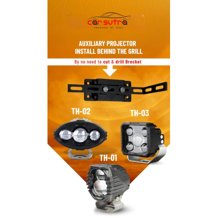 Carsutra CS 69 | UNIVERSAL BRACKET FOR CAR INNER GRILL Carsutra CS 69 | UNIVERSAL BRACKET FOR CAR INNER GRILL